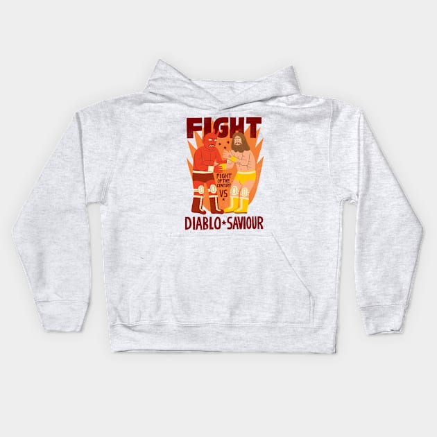 FIGHT! Kids Hoodie by jackteagle